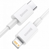 Кабель Baseus Superior Series Fast Charging Type-C to Lightning PD 20W 1m White (CATLYS-A02)