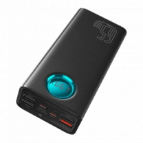 Доп батерея Baseus Amblight Digital Display Quick Charge 65W 30000mAh Black (PPLG-A01)