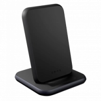Зарядна станція Zens Stand Aluminium Wireless Charger Black USB-C 18W PD Wall Charger (ZESC15B/00)