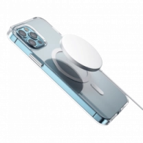 Чехол Blue Crystal Drop Resistance Case для iPhone 14 Pro Max MagSafe Transparent (B41-I14PMTR(M)
