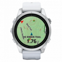 Garmin Epix Pro Gen 2 42mm Silver w. Whitestone Band (010-02802-00/01)