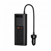 Автомобильний Інвертор Baseus In-car Inverter 150W (220V CN/EU) (black) (CRNBQ-A01)