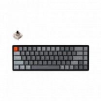 Клавиатура механическая Keychron K6 68Key, Gateron G Pro Brown, Hot-swap, Aluminum Frame, BT/USB-A, EN/