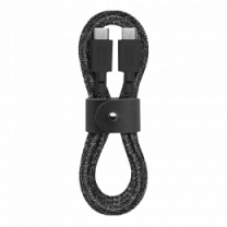 Кабель Native Union Belt USB-C to USB-C Cosmos Black (1.2 m) (BELT-C-CS-BLK-2-NP)
