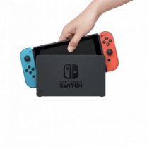 Портативна ігрова приставка Nintendo Switch with Neon Blue and Neon Red Joy-Con