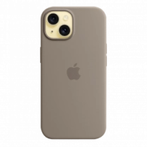 Чехол силиконовый iPhone 15 Plus Silicone Case with MagSafe Clay (MT133)
