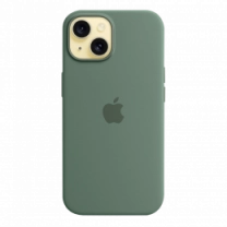 Чохол силіконовий iPhone 15 Silicone Case with MagSafe Cypress (MT0X3)