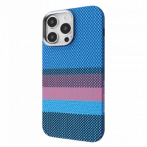 Чехол Proove Gleam Case with Magnetic Ring iPhone 15 Pro Max (blue borders)