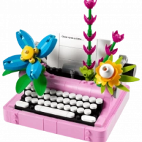 Конструктор LEGO Creator Друкарська машинка з квітами