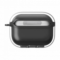 Чехол для наушников LAUT AERO PROTECT для AirPods Pro 3 Black Crystal (L_APP3_AP_BK)
