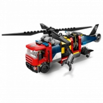 Конструктор LEGO City Ремикс вертолетов, пожарных машин и подводных лодок