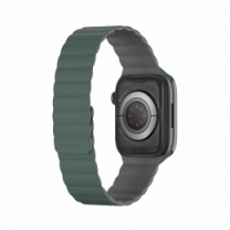 Ремінець Switcheasy Skin Silicone Magnetic Watch 38/40/41mm Pine Green (MAW801078PG22)
