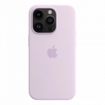 Чохол Силіконовий iPhone 14 Pro Silicone Case with MagSafe Lilac (MPTJ3)