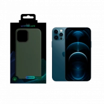Чехол Monblan для iPhone 12 Pro Max Magnetic Silicone MagSafe (Cyprus Green)