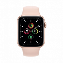 Смарт-годинник Apple Watch SE 40mm Gold Aluminum Case with Pink Sand Sport Band (MYDN2)