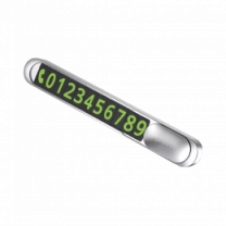 Парковочная Карта Proove Parking Number Plate Metal Lock silver
