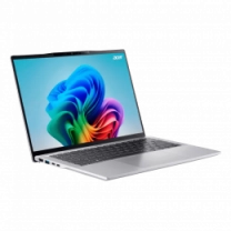 Ноутбук 14" Acer Swift 14 AI SF14-61T (NX.J1CEU.002) AMD R9-365/32GB/F1TB/UMA/Win11/Silver