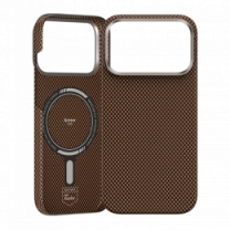 Чехол Benks ArmorTint C3 Magnetic Case Kevlar® Fiber iP17 Pro Gold