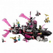 Конструктор LEGO Dreamzzz Ужасающая подводная лодка «Акула»