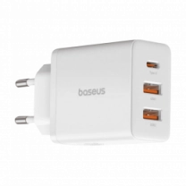 Адаптер Baseus Cube Fast Charger 2U+C 30W EU Cluster White (P10111402213-00)