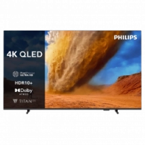 Телевізор Philips  50", 4К QLED 60 Hz, Titan OS, 230 cd/m2, sound 20W, Wi-Fi 802.11ac,Bluetooth 5.2 50PUS78