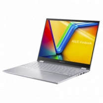 Ноутбук 14" ASUS Vivobook S 14 Flip TP3402VA-LZ202W/Intel i3-1315U/16GB/512 SSD/IntelUHD/W11 /Silver