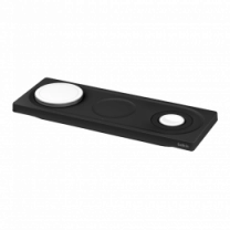 Бездротовий ЗП Belkin 3in1 MagSafe, black (WIZ016VFBK)