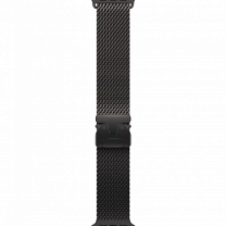 Apple Watch Ultra 3 GPS + Cellular 49mm Black Titanium Case with Black Titanium Milanese Loop - Medium (MF1Q4)