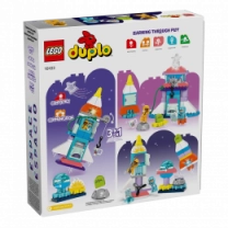 Конструктор LEGO DUPLO Town Пригоди на космічному шатлі 3в1