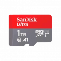 Карта пам'яті SanDisk microSDXC 1TB UHS-I V30 Class 10 Ultra A1 W150MB/s + SD-адаптер (SDSQUAC-1T00-GN6MA)