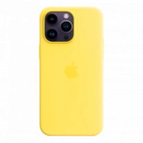 Чехол Силиконовый iPhone 14 Pro Max Silicone Case with MagSafe - Canary Yellow (MQUL3)