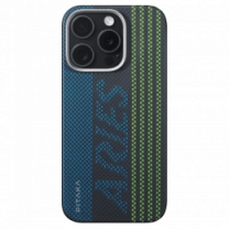 Чехол Pitaka Tactile Woven Case Aries Credit Сard for iPhone 16 Pro (KI1601CR)