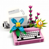 Конструктор LEGO Creator Друкарська машинка з квітами