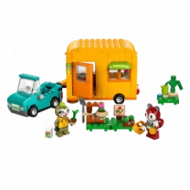 Конструктор LEGO Animal Crossing Садовый магазин и караван, принадлежащие Leif