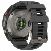 Смарт-часы Garmin Fenix 8 Pro (51 мм) AMOLED Sapphire, титан с графитово-черным ремешком (010-03199-11)