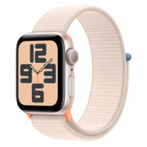 Смарт-годинник Apple Watch SE (gen 2) 2023 40mm Starlight Aluminum Case with Starlight Sport Loop (MR9W3)