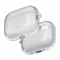 Чехол UNIQ Glase do AirPods Pro 3 Transparent  (UNIQ-AIRPODSPRO3-GLSGCLR)