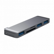 Хаб Satechi Type-C USB 3.0 3-in-1 Combo Hub Space Gray (ST-TCUHM)