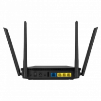Маршрутизатор ASUS RT-AX1800U AX1800, 3xGE LAN, 1xGE WAN, 1xUSB 3.0, MESH (90IG06P0-MO3530)