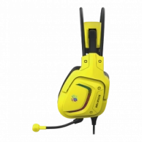 Гарнітура ігрова Bloody G575 Punk Yellow з підсвічуванням, USB
