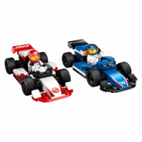 Конструктор LEGO City Автомобили для гонок F1 команд Williams Racing и Haas F1