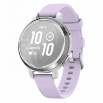 Смарт-годинник Garmin Lily 2 Active Silver with Purple Jasmine Silicone Band (010-02891-01) UA