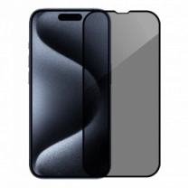 Захисне скло Monblan для iPhone 15 Pro 2.5D Anti Peep 0.26mm (Black)