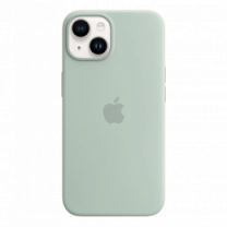 Чехол Силиконовый iPhone 14 Silicone Case with MagSafe Succulent (MPT13)