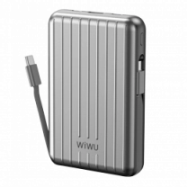 Внешний аккумулятор Wiwu Trunk Series 5000mAh, 22,5w (PP03) Silver