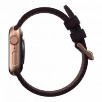 Ремінець Njord Salmon Leather Strap Rust for Apple Watch 45mm/44mm (SL14123)