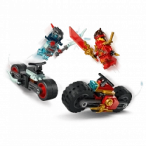 Конструктор LEGO Ninjago Скоростные гонки Кая на мотоцикле