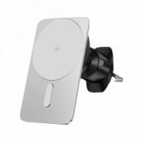 Автодержатель WIWU [Wi-Q001] Liberator Wireless Charger with MagSafe 15W (White)