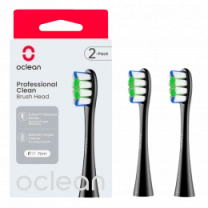 Насадка для зубной електрощетки Oclean P1C5 B02 Professional Clean Brush Head Black (2 шт) (69708105