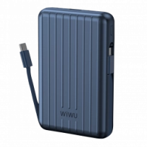Зовнішній акумулятор Wiwu Trunk Series 5000mAh, 22,5w (PP03) Blue